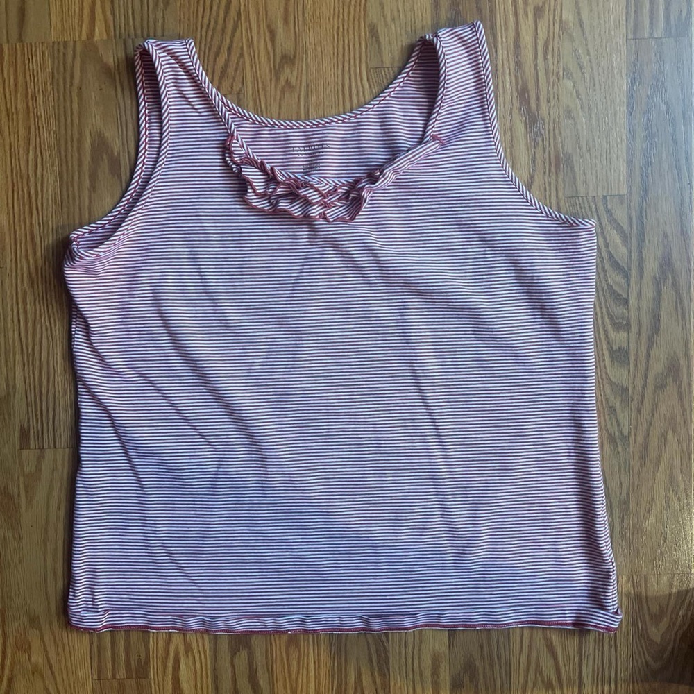 Striped Sleeveless Top